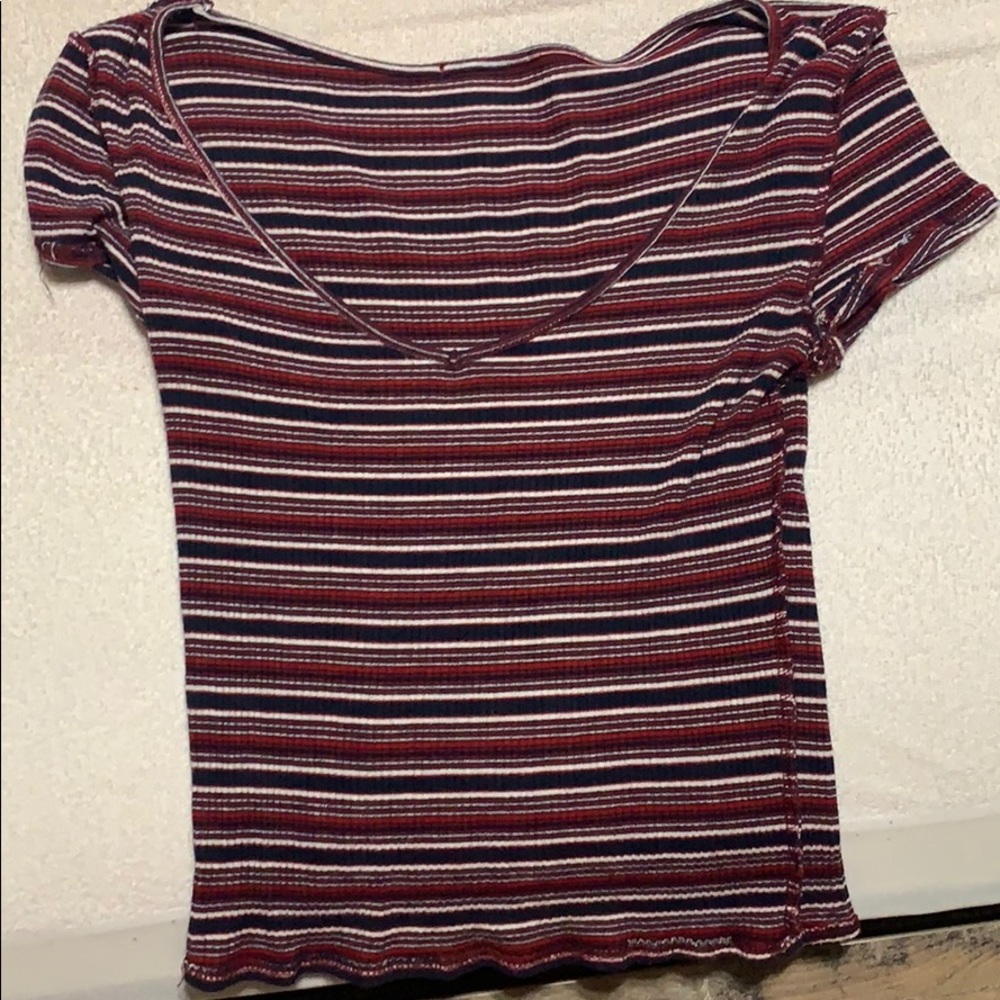 American colored crop top!